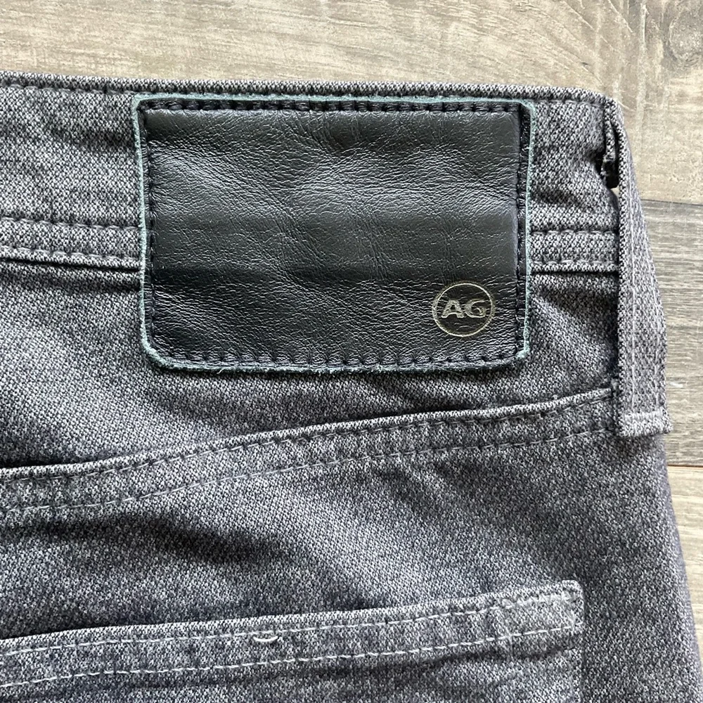 33x28 AG Adriano Goldschmied The Everett Slim Straight Pants Mens Charcoal Grey